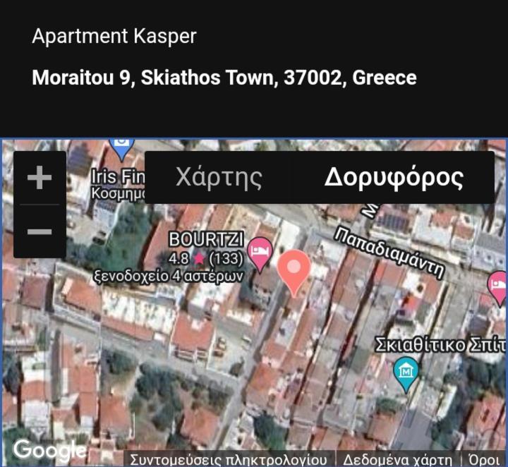 Apartment Kasperakos Skiathos stad Exteriör bild